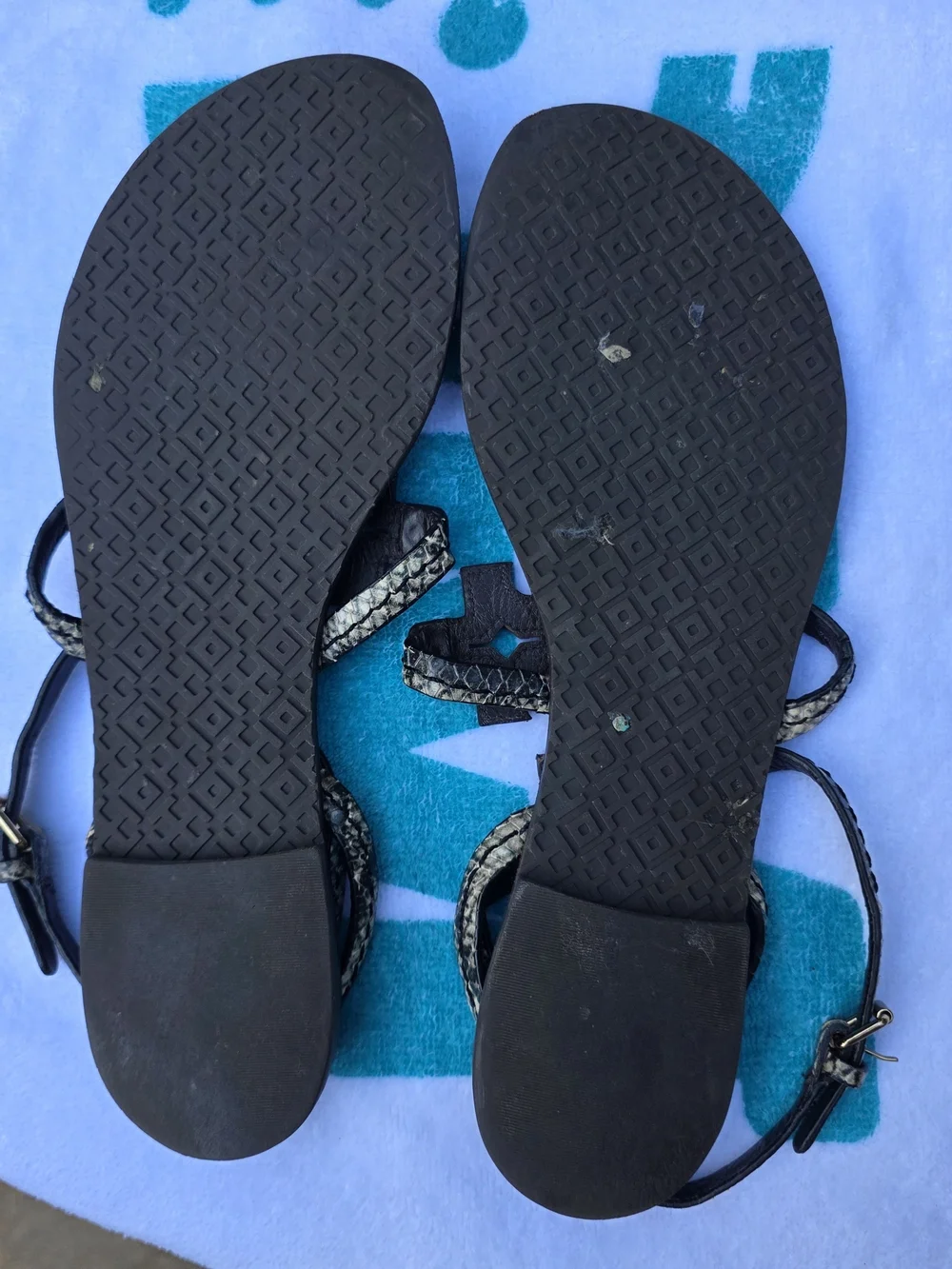 Tory Burch Brown Leather Miller T-Strap Sandals